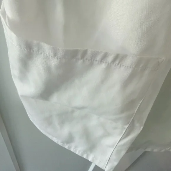 NWT Cherokee Modern Classic White Scrub Vest XL Nurse Medical Uniform - Picture 6 of 11